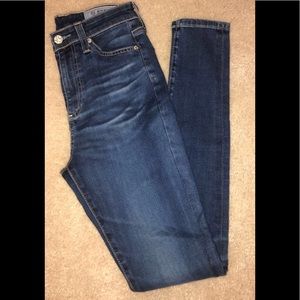 AG Super Hi Rise Skinny Jeans